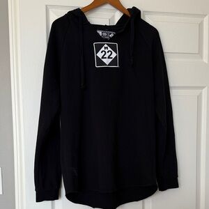 M22 Black Hoodie